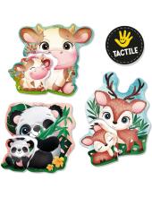Lisciani Giochi Monstessori Baby Touch Art.92673  Настольная игра Монтессори
