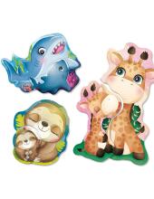 Lisciani Giochi Monstessori Baby Touch Art.92673  Настольная игра Монтессори