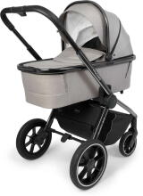 Muuvo Quick 3.0 Chrome Art.141661 Steel Grey  Bērnu rati(ratiņi) 2 vienā