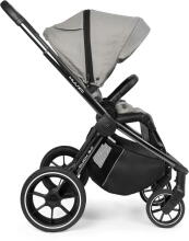 Muuvo Quick 3.0 Chrome Art.141661 Steel Grey  Bērnu rati(ratiņi) 2 vienā
