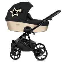 Tutis  Viva Star  Col.008 Gold Star  Universālie kulbu ratiņi divi vienā