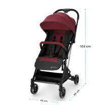 KinderKraft Indy 2 Art.KSINDY00PNK0000 Dahlia Pink  Прогулочная коляска