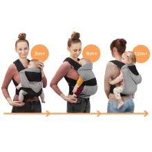 KinderKraft Adoree rt.KNADOR00GRY0000 Bērnu ķengursoma 2 vienā ( 3,5 līdz 20kg)