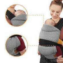 KinderKraft Adoree rt.KNADOR00GRY0000 Bērnu ķengursoma 2 vienā ( 3,5 līdz 20kg)