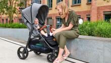 KinderKraft  Grande Plus Art.KSGRAN00GRY0000 Grey