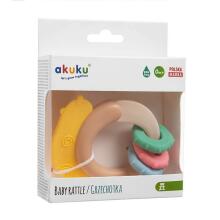 Akuku Rattle Art.A0541 Bērnu grabulis Gliemezis