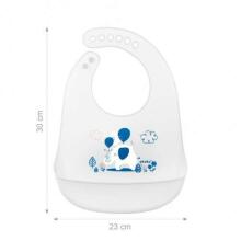 Akuku Silicone Bib Art.A0506 Priekšautiņš silikona ar kabatiņu