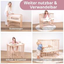 Babybay Mini Cot Art.142058 Wooden baby cradle