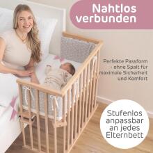 Babybay Mini Cot Art.142058 Wooden baby cradle