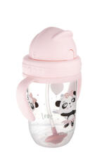 CANPOL BABIES EXOTIC ANIMALS Art.56/606 Pink обучающая кружка 6м+, 270мл