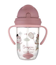 CANPOL BABIES mācību krūze BONJOUR PARIS, 6m+, 270ml, red, 56/607_red