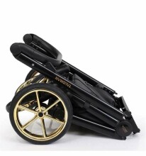 Kunert Talisman Art.TA-06 Black Juodas / auksinis universalus vežimėlis 3 in1