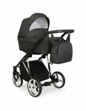 Kunert Molto Premium  Art.MO-02 Grey universalus vežimėlis 2in1
