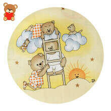 UR Kids Bedding Art.142444 Teddy  Детский пододеяльник из 100% хлопка 145x100cm
