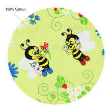 UR Kids Bedding Art.142446 Bee Bērnu virspalags no kokvilnas 135x100cm