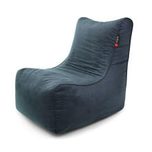 Qubo™ NEW22 BURMA Seafoam VELVET FIT sēžammaiss (pufs)