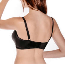 La bebe™ Nursing Bra Bella Art.19083 Black Бюстгальтер для кормления c плотной чашечкой