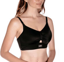 La bebe™ Nursing Bra Bella Art.19083 Black Бюстгальтер для кормления c плотной чашечкой
