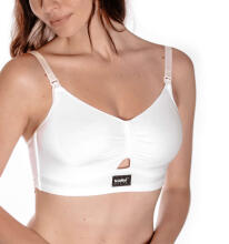 La bebe™ Nursing Bra Bella Art.19083 White Бюстгальтер для кормления c плотной чашечкой