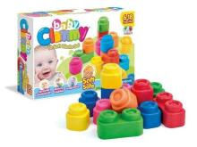 Clementoni Clemmy Baby Art.14706  bērnu klucīši 12 gab, 6 mēneši +