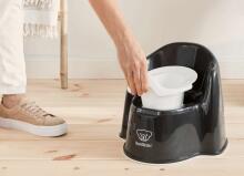 BABYBJÖRN Potty Chair Art.055256 Black/white горшок - сиденье