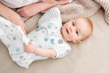 Love To Dream Swaddle Up  Art.LTD-L2002085WHTM Kokvilnas guļammaiss-autiņš M izm.