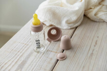 Bibs Baby Bottle Complete Set Art.142706 Dusky Lilac  Barošanas pudelīte 225ml