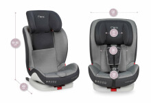 Momi SafetyLux Art.FOSA00011 Pink Bērnu autosēdeklītis 9-36 kg