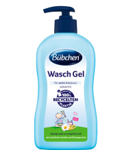 Bubchen Wash Gel Art.TB10 Гель для купания младенцев с ромашкой, 400 мл