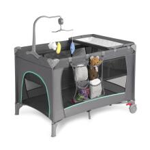 Multifunkcionālā ceļojumu gulta ar pārtinamo galdiņu Art. 608159, līdz 15 kg, pelēka