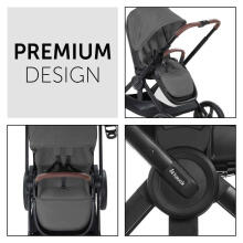 HAUCK ratiņi WALK N CARE, Dark Grey, 165379