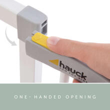 Hauck Clear Step Gate Art.597422 White