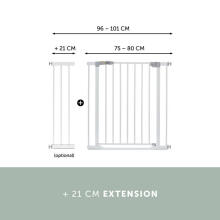 Hauck Clear Step Gate Art.597422 White