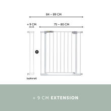 Hauck Clear Step Gate Art.597422 White