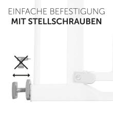 HAUCK drošības vārti priekš kāpnēm AUTOCLOSE, 75-80 cm, white, 597439