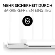 HAUCK drošības vārti priekš kāpnēm AUTOCLOSE, 75-80 cm, white, 597439