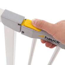 HAUCK drošības vārti priekš kāpnēm AUTOCLOSE 'n STOP 2, 75-80 cm, white, 59734