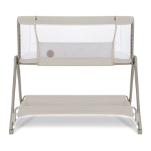 Lionelo Luna Art.143037 Beige Sand Bērnu gultiņa/šūpulītis  2 in 1