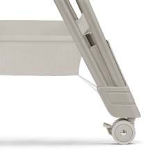 Lionelo Luna Art.143037 Beige Sand Bērnu gultiņa/šūpulītis  2 in 1
