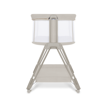 Lionelo Luna Art.143037 Beige Sand Bērnu gultiņa/šūpulītis  2 in 1
