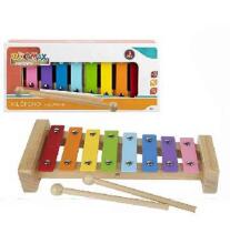 Woomax Xylophone Art.49355 Koka ksilofons 8 toņi