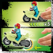 60338 LEGO® City Stunt Satriecošās šimpanzes triku cilpa
