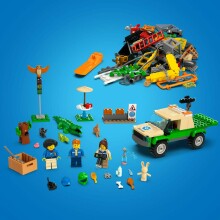 60353 LEGO® City Missions Savvaļas dzīvnieku glābšanas misijas