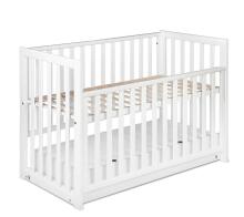 YappyKids Due Art.143173  White  Детская деревянная кроватка с ящиком