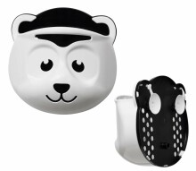 Maltex Panda Art.143245 White Кувшин для собирания и хранения игрушек в ванной
