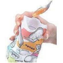 Akuku  Squeeze Bag Art.A0056 Многоразовый контейнер для  воды, пюре, соков ,150мл,5 шт.