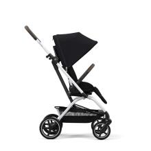 Cybex Eezy S Twist+2 buggy Moon Black, silver frame