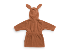 Jollein Bathrobe Art.060-809-00092 Caramel Bērnu mīksts frotē halāts ar kapuci