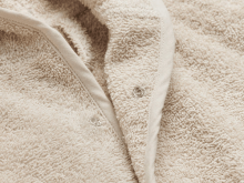 Jollein Bathrobe Art.060-809-00093 Nougat Bērnu mīksts frotē halāts ar kapuci