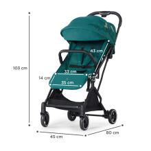 KinderKraft Indy 2 Art.KSINDYNAGRE0000 Nature Vibes Sporta pastaigu rati